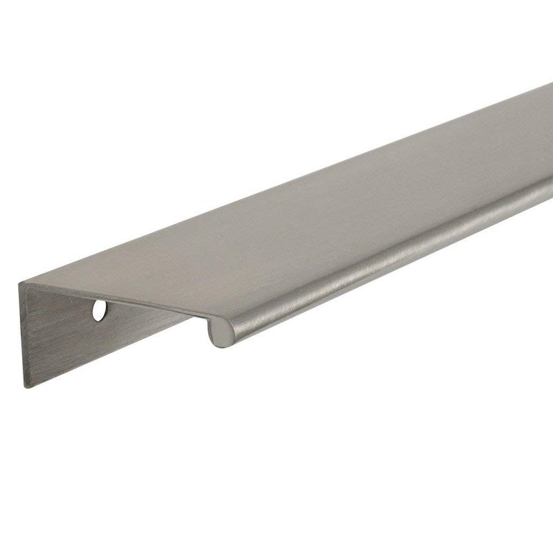 CKP #3306-20 in. CKP Brand Back Mount Finger Edge Pull, Brushed Nickel - Image 3